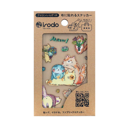Irodo Decorative Fabric Transfer Sticker – Cat