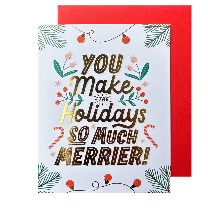 Merrier Holiday Card