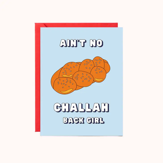 Challah Back Girl Card