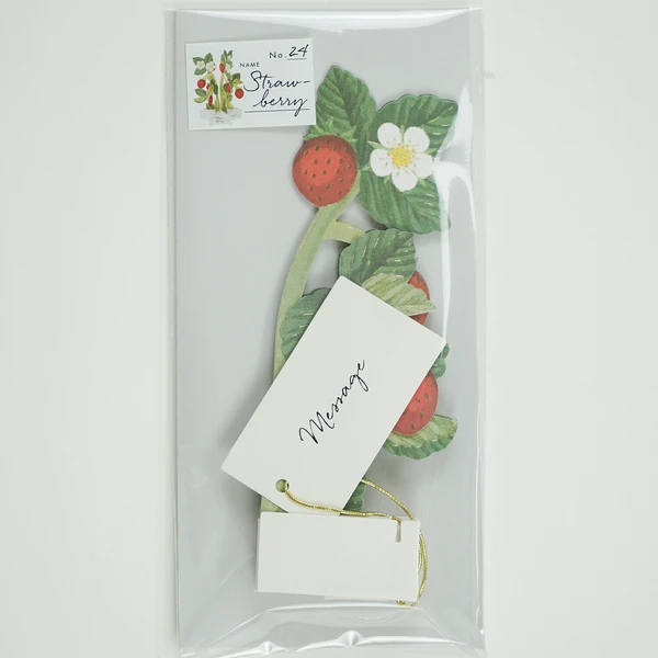 Pop-up 360 Mini Blooming Card Strawberry