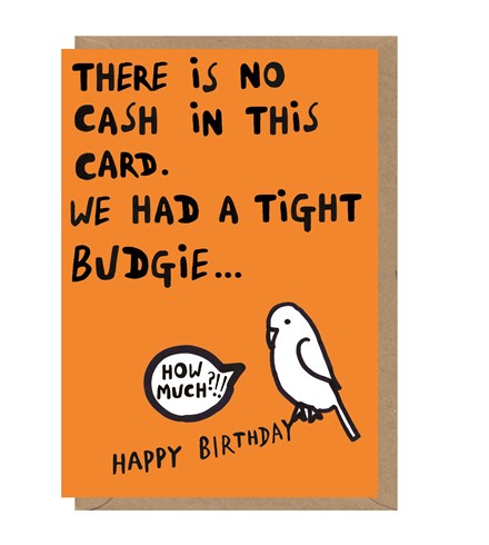 Budgie Card