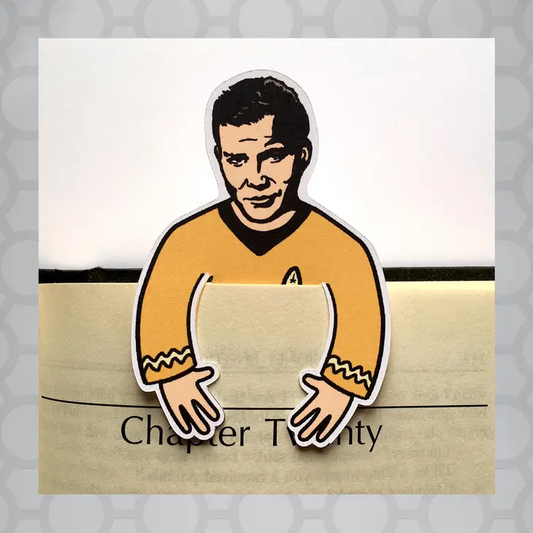 Star Trek Captain Kirk Die Cut Bookmark