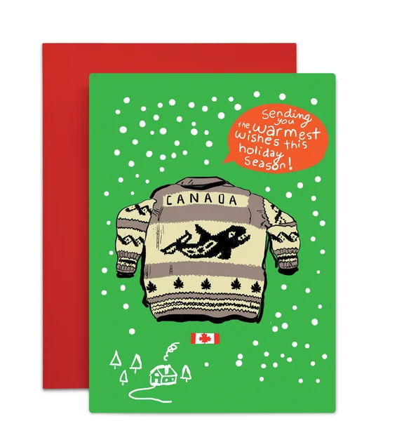 Cowichan Sweater Card