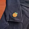 @171 Pronoun Orange Pin - He / Him