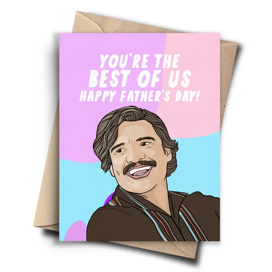 Pedro Pascal Fathers Day Card