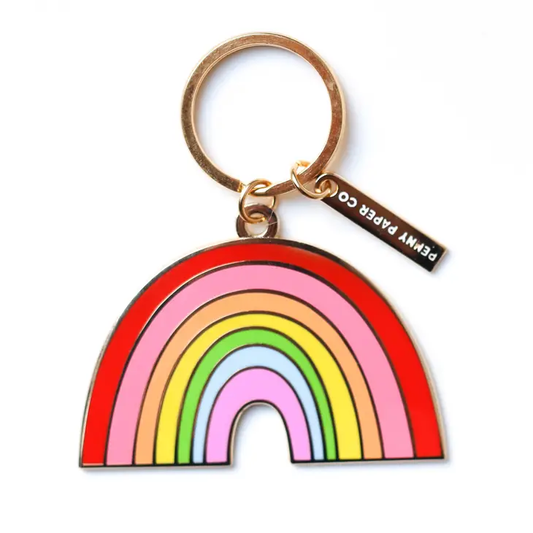 K6 Rainbow Enamel Keychain