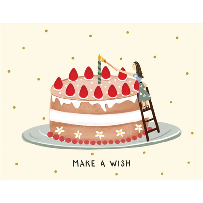 Wishful Cake Card