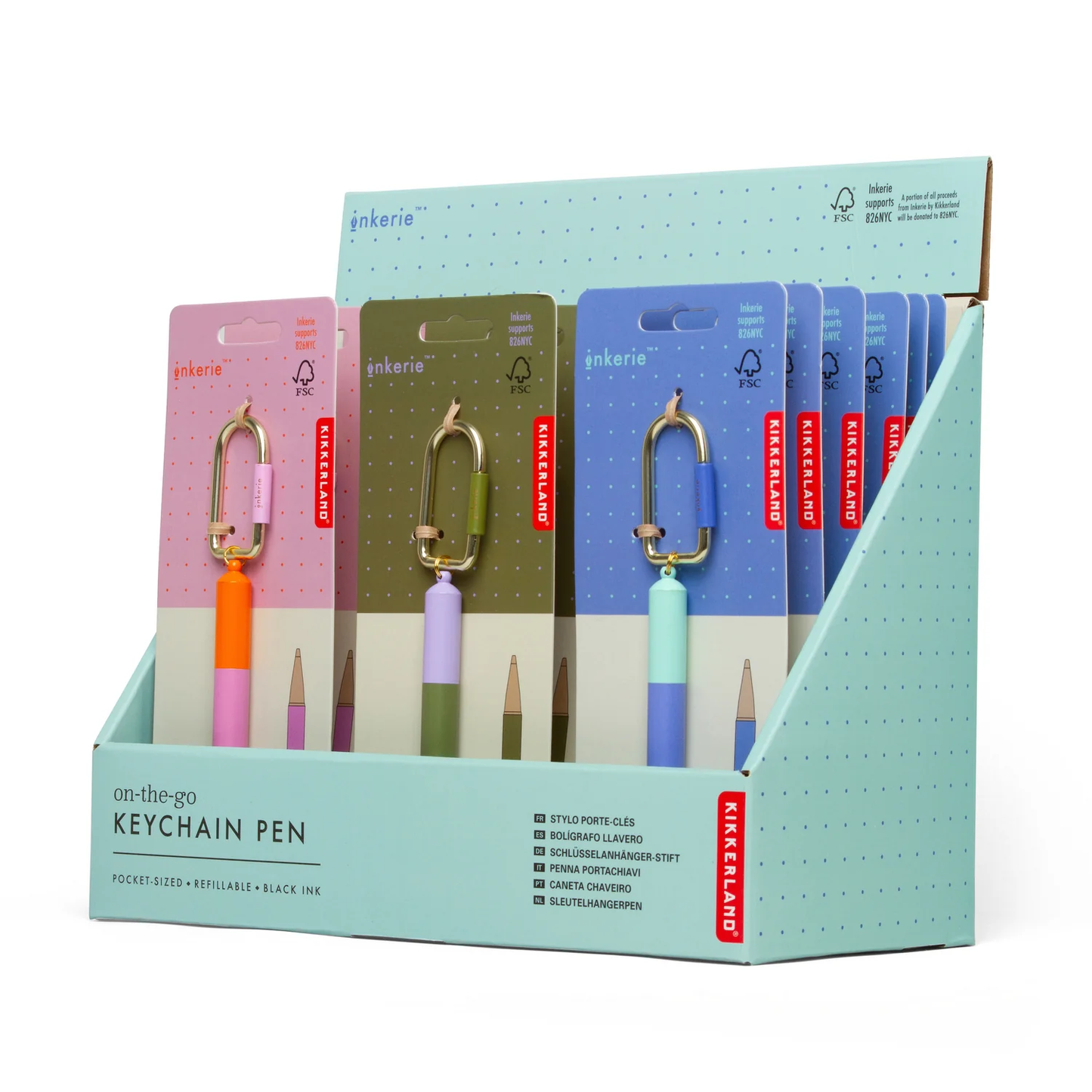 Inkerie On The Go Keychain Pen