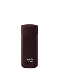 Ceramic Reusable Button Lid Chocolate Coffee Cup 16oz