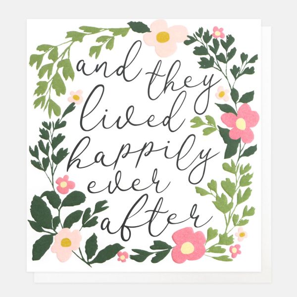 Wedding Happily Ever After Card