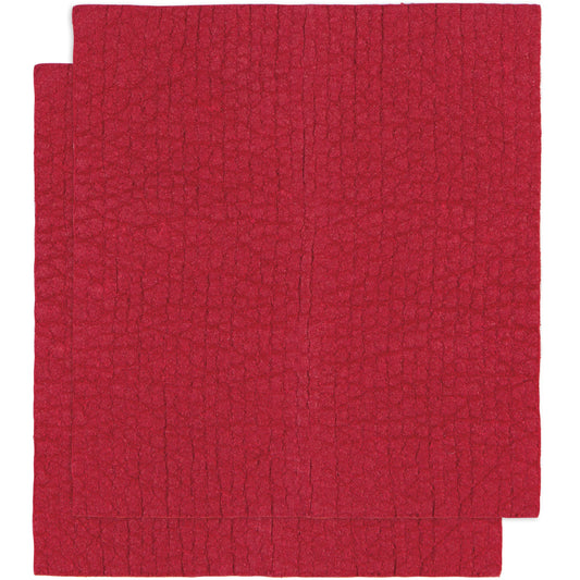 Swedish Dishcloth Carmine Set of 2