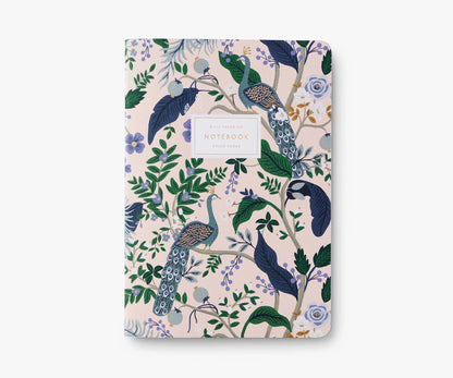 Peacock Assorted Set of 3 Notebook