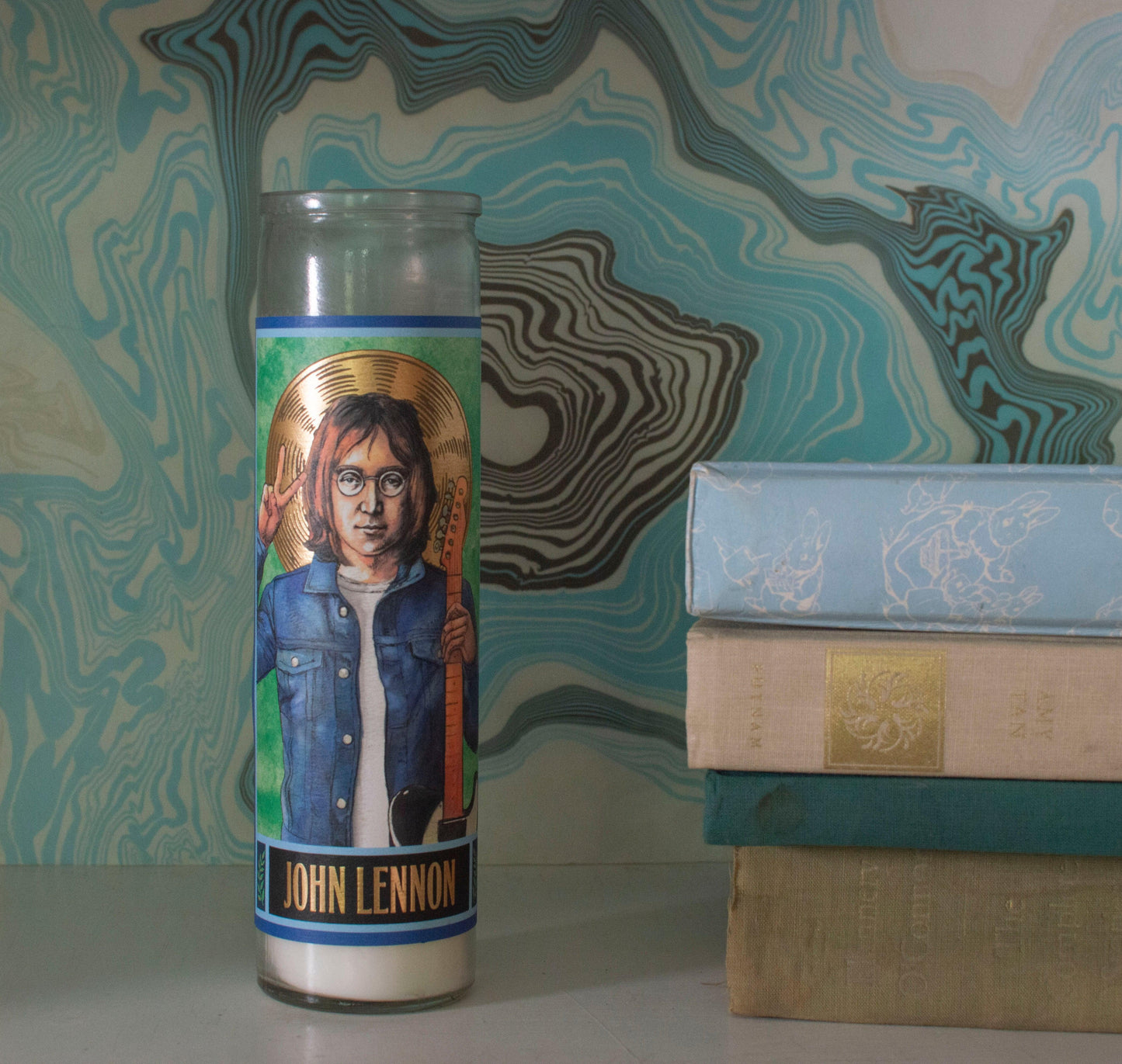 Lennon Secular Saint Candle