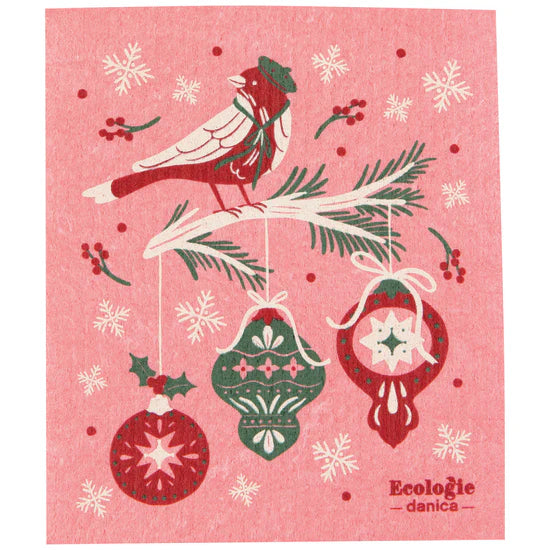 Swedish Dishcloth Season's Tweetings