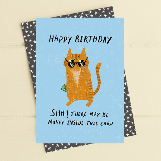 Happy Birthday, Money Inside Card