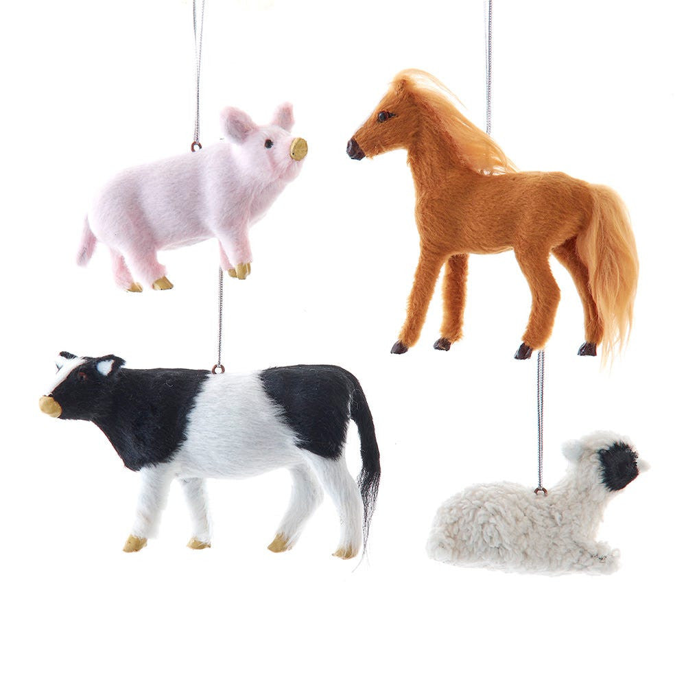F39 - Farm Animal Christmas Ornament