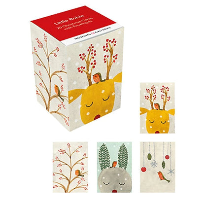 Little Robin Mini Boxed Holiday Cards