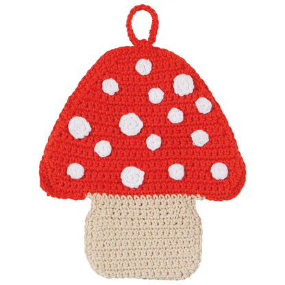 Toadstool Crochet Trivet