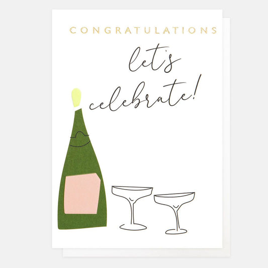 Congrats, Lets Celebrate Card