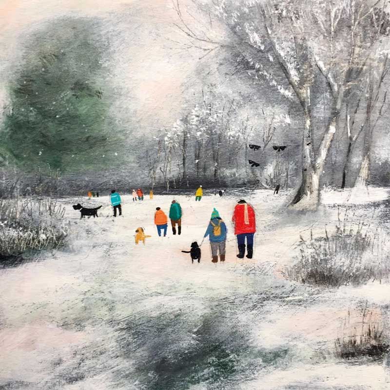 Wintery Afternoon Card