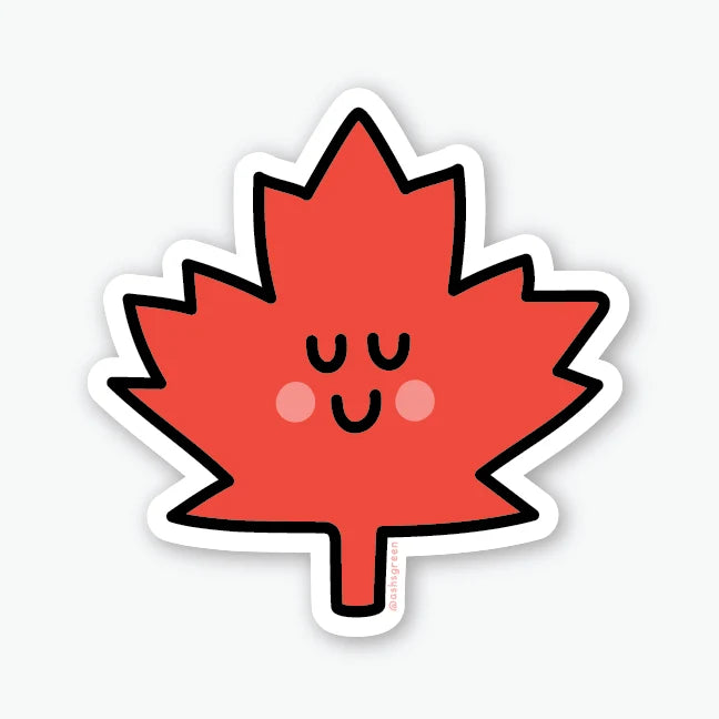 S59 Maple Leaf Sticker