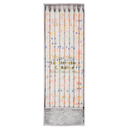 Confetti Birthday Candles