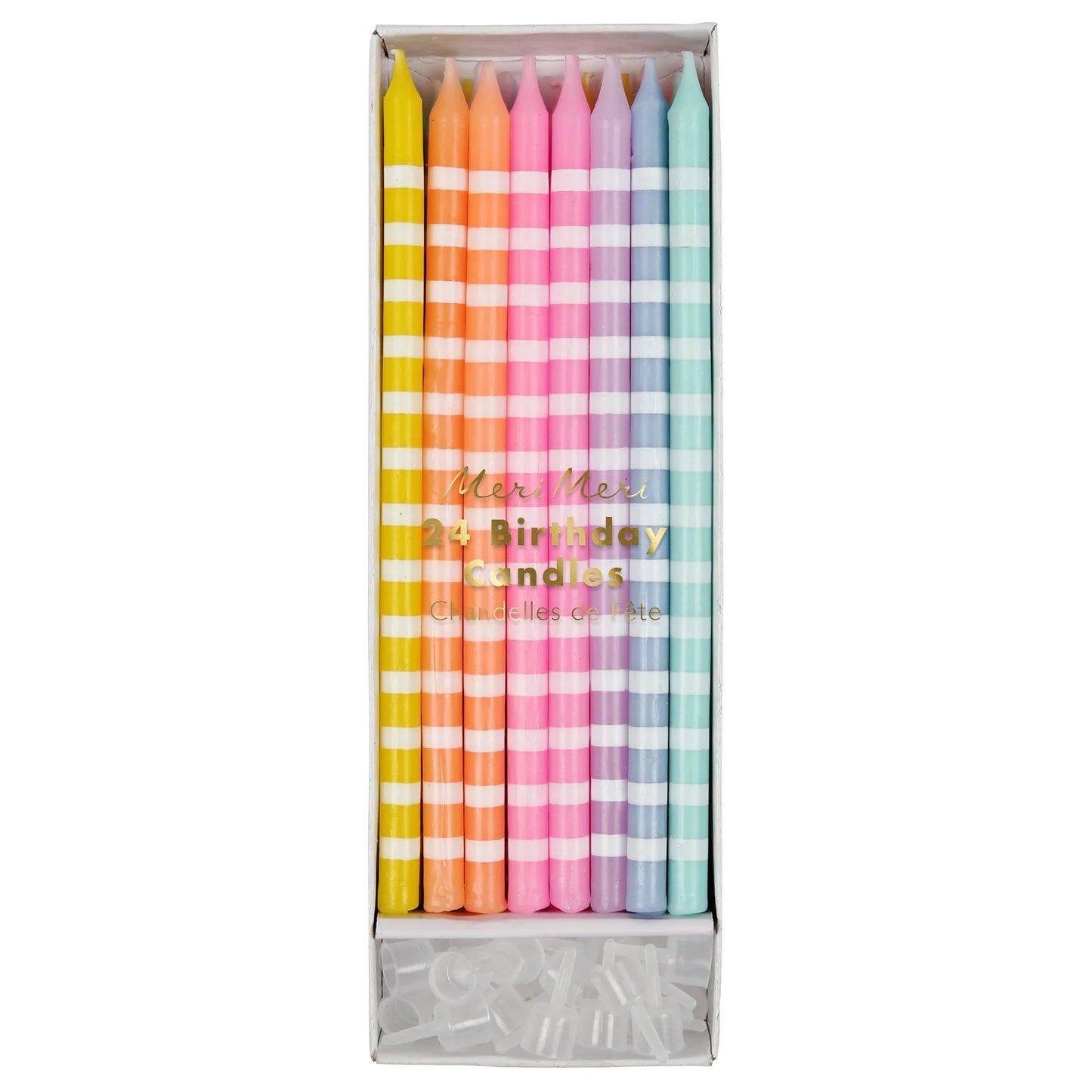 Pastel Party Birthday Candles