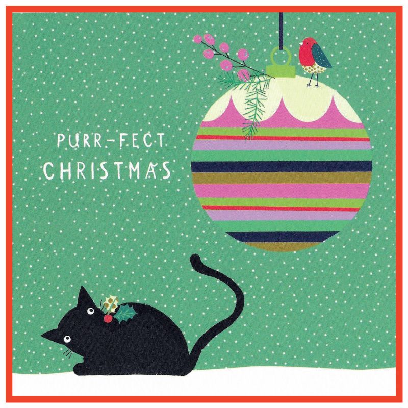 Purrfect Xmas Card