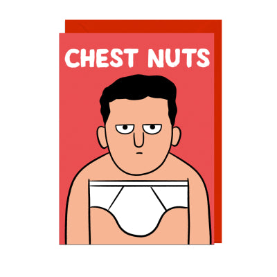 Chest Nuts Card