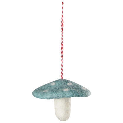 Felt Mushroom Gems Ornament