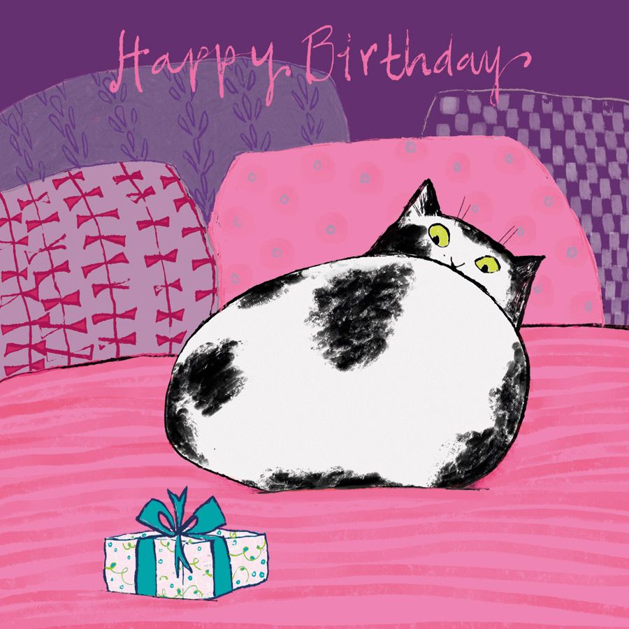 Happy Birthday, Birthday Bed Card