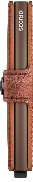 Miniwallet Vintage Cognac Brown