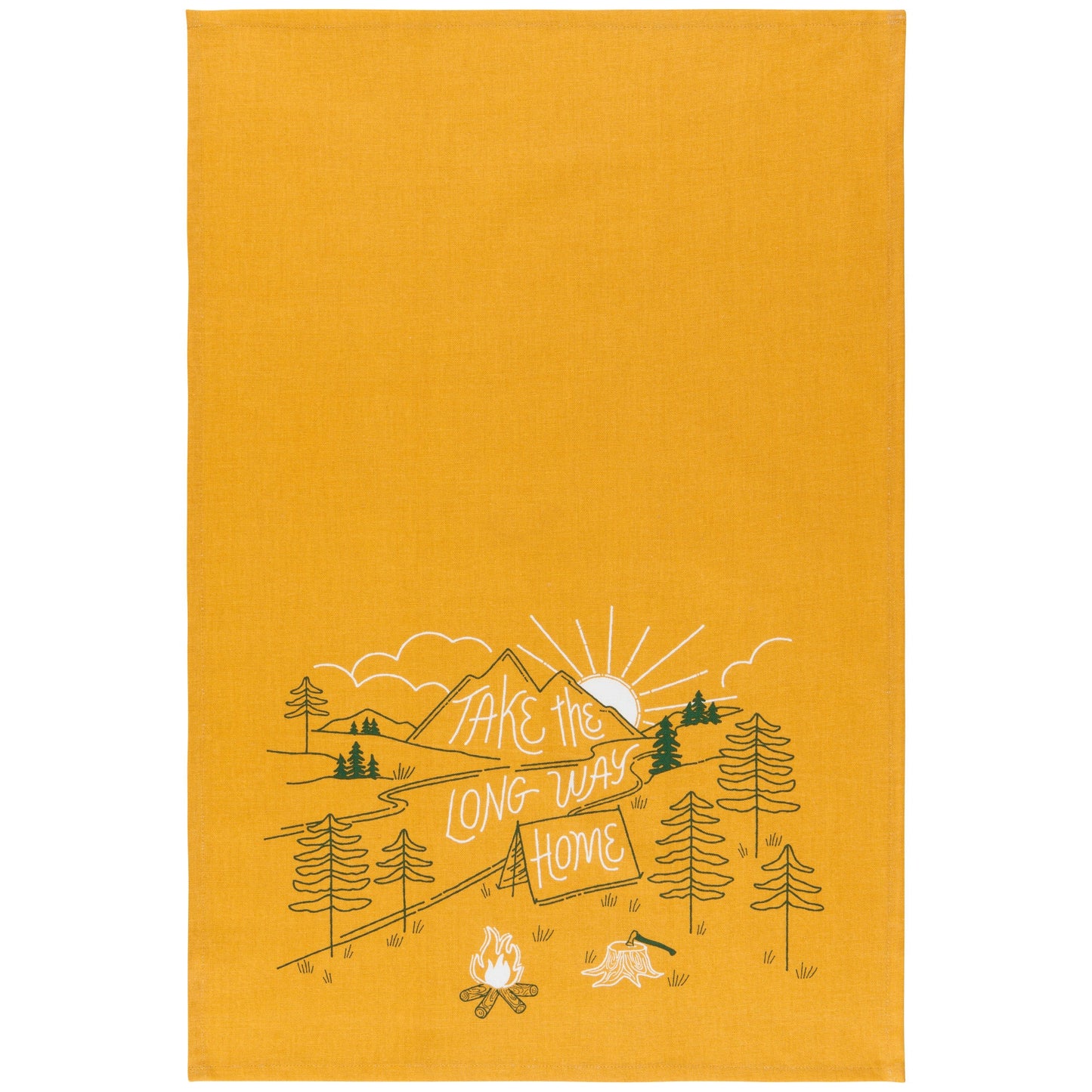 Camp Out Printed Dishtowel Set of 2