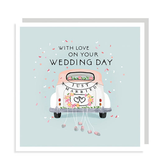 Wedding Day Car Card