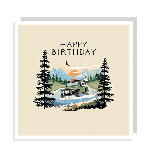 Happy Birthday Off Road Card