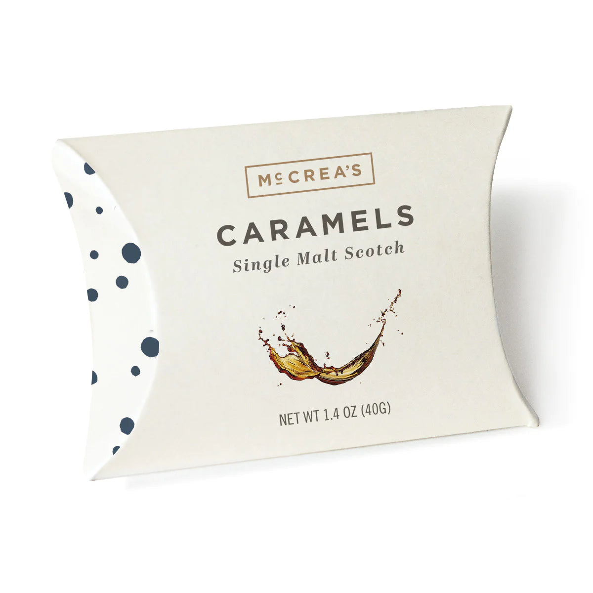 Single Malt Scotch Caramels, Pillow Box 5 Piece