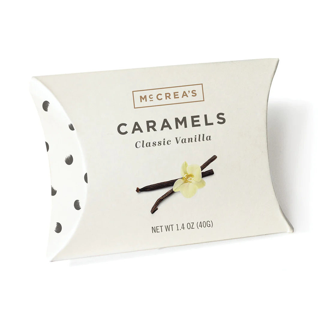 Classic Vanilla Caramels, Pillow Box 5 Piece