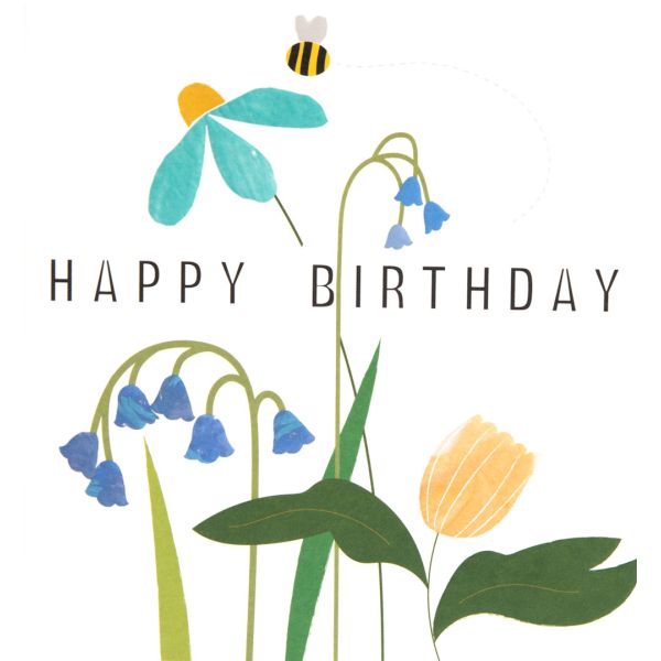 Happy Birthday, Bluebell Card