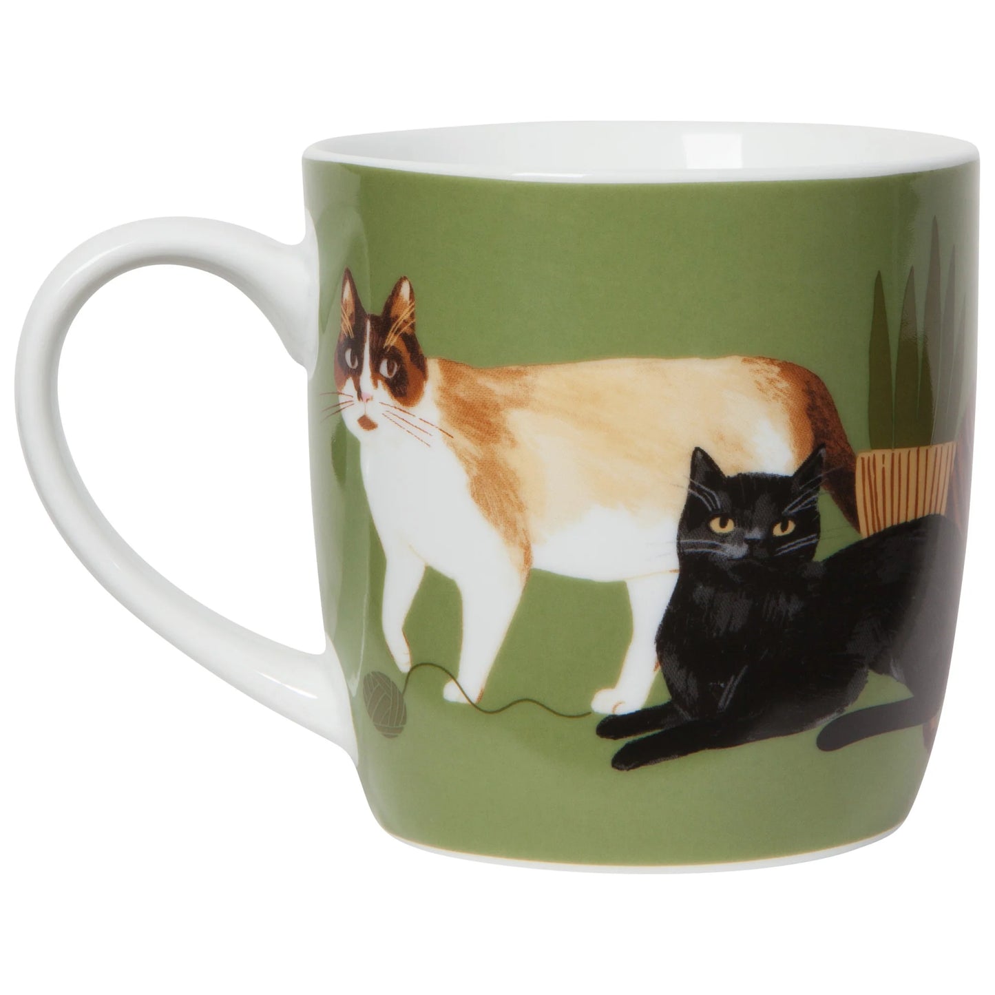 Cat Collective Porcelain Mug