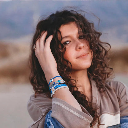 Resist Hair Tie + Bracelets