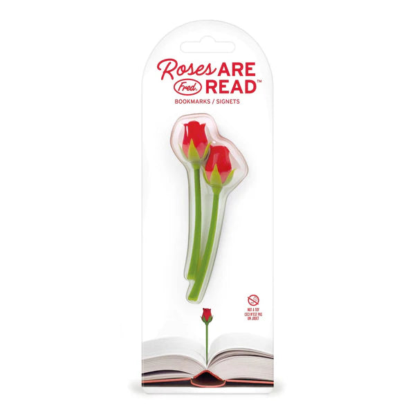 Roses Are Read Bookmarks