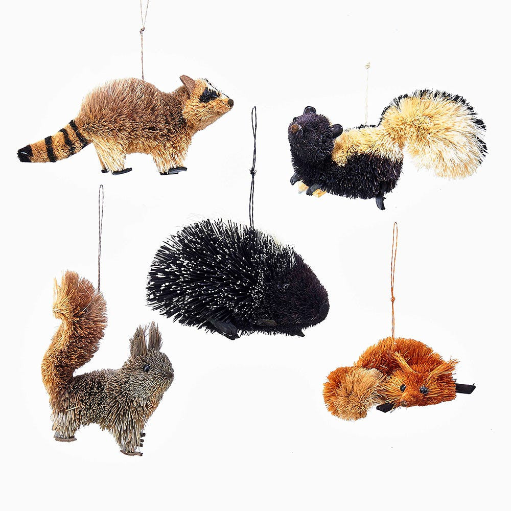 Buri Woodland Animal Christmas Ornament