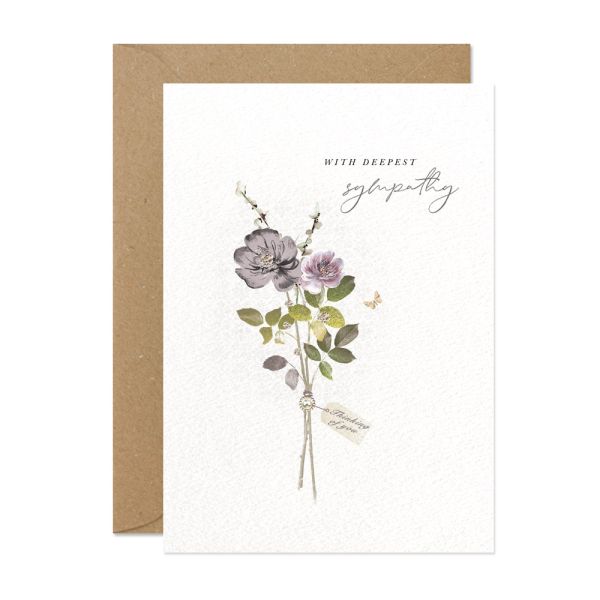 With Deepest Sympathy Card