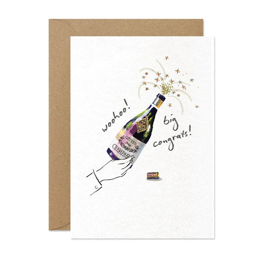 Woohoo, Big Congrats Card