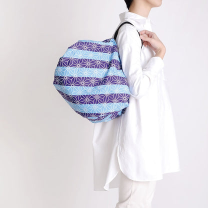 Shupatto Japan Collection Medium Asanoha Reusable Bag