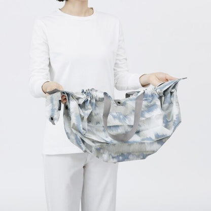 Shupatto Compact Reusable Bag Large Ukigumo Floating Clouds