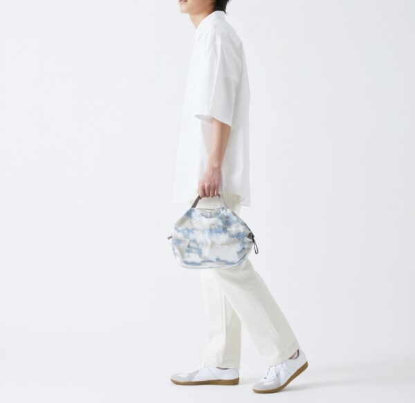 Shupatto Compact Reusable Bag Small Ukigumo Floating Clouds
