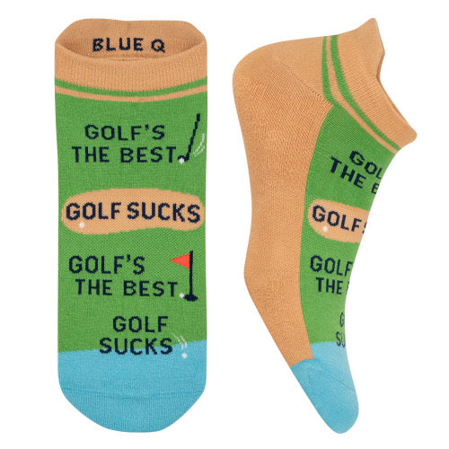 Sneaker Socks Golf Sucks S/M
