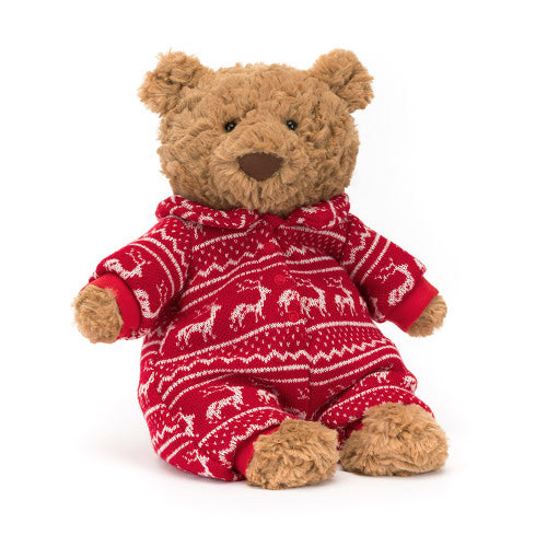 Bartholomew Bear Winter Pajamas Plush Toy