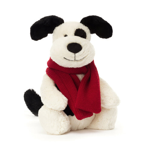 Bashful Winter Puppy Plush Toy